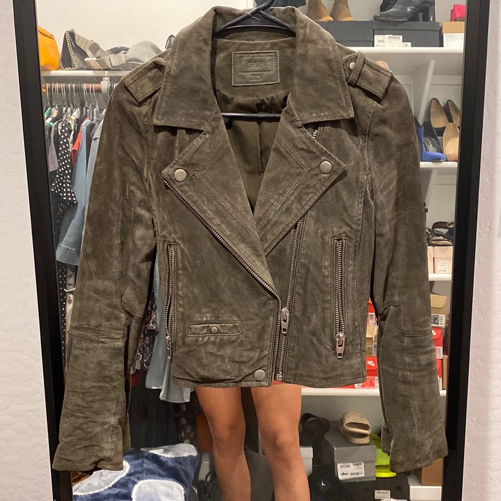 SL8 genuine suede jacket